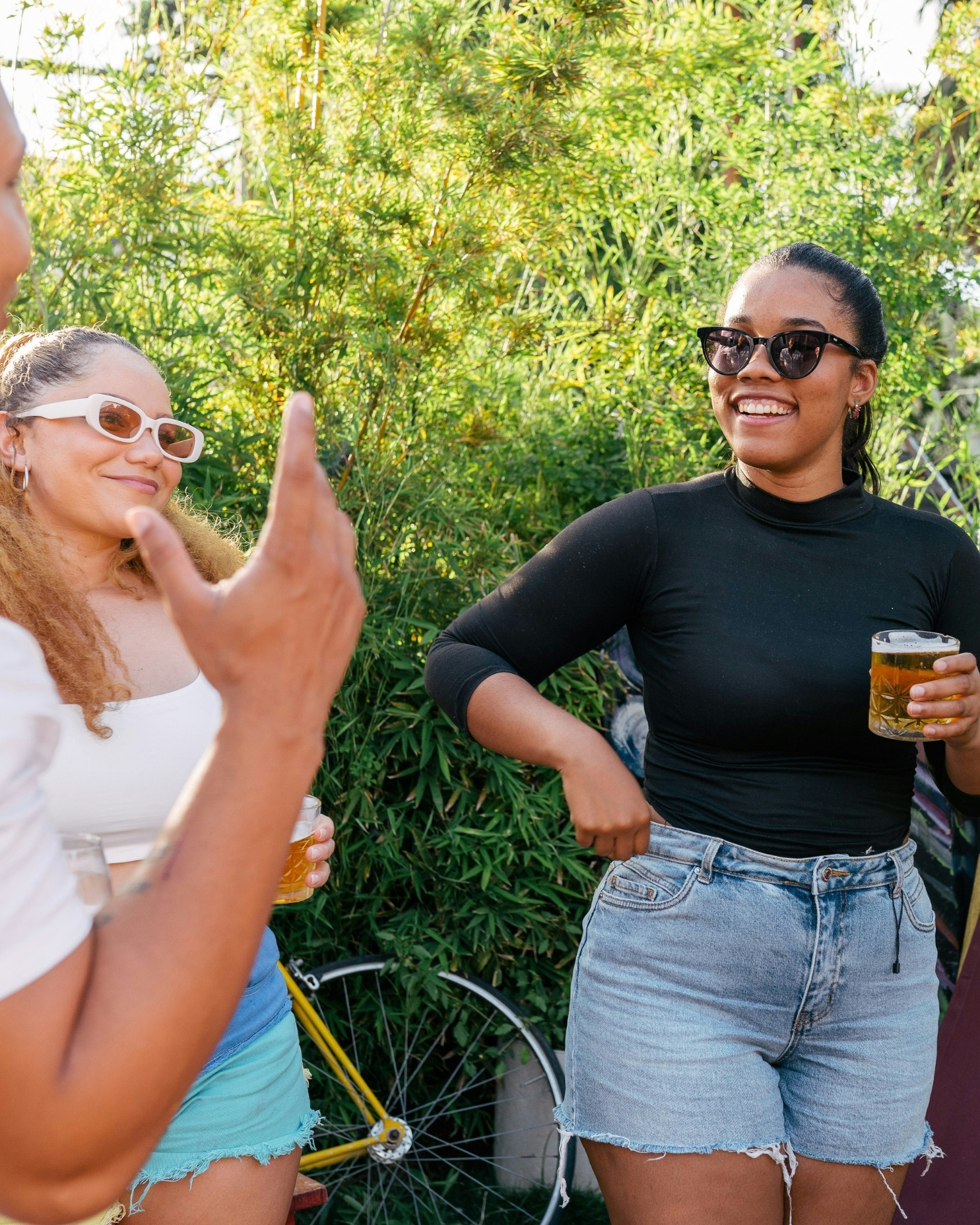 Apéro im Grünen mit Freunden
