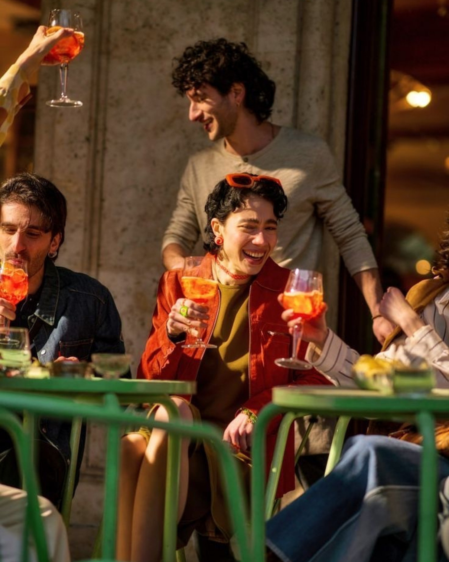 Apéro in der Abendsonne